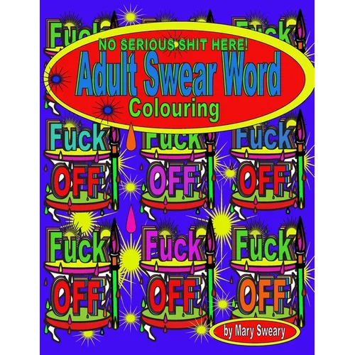 Adult Swear Word Colouring