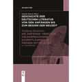 Die Anfänge: Versuche Volkssprachiger Schriftlichkeit Im Frühen Mittelalter: (Ca. 700-1050/60)