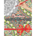 Mandala マンダラパターンの塗り絵: 大人の塗り 