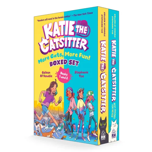 Katie the Catsitter: More Cats, More Fun! Boxed Set (Books 1 and 2): (A Graphic Novel Boxed Set)