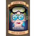 Scuba Jack Saves The Universe Chapter Book for Kids w/Companion Workbook. Helps With Reading Comprehension