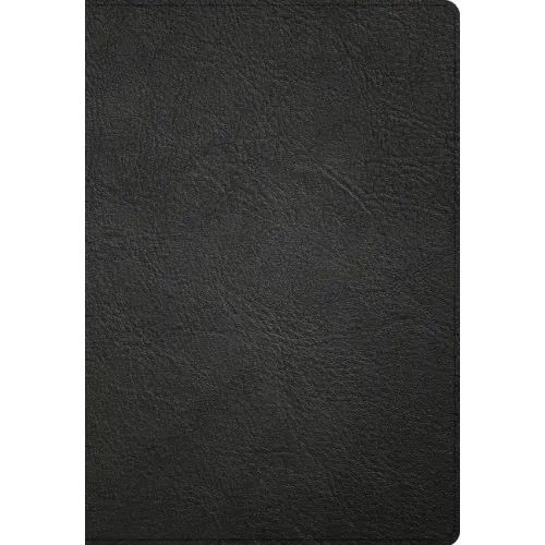 NASB Super Giant Print Reference Bible, Black Genuine Leather