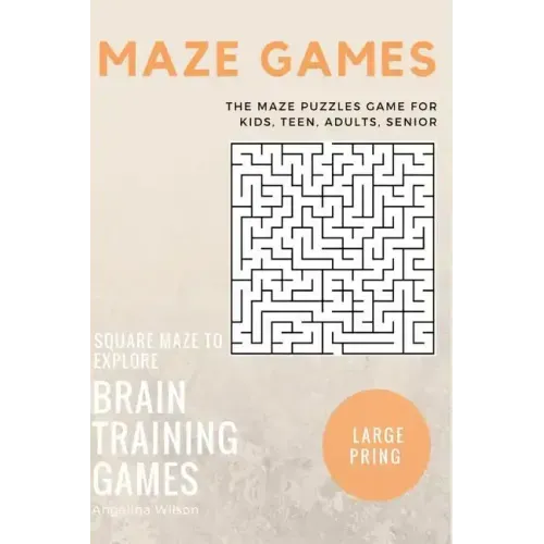 Maze Games: The Maze Puzzles Game for Kids, Teen, Adults, Senior, Brain Training Games, Square Maze to Explore