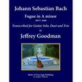 Johann Sebastian Bach - Fugue in A minor BWV 1000: Transcribed for Guitar Solo, Duet and Trio