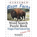 Circle It, Bison Facts, Pocket Size, Word Search, Puzzle Book