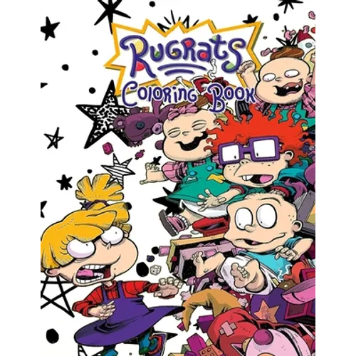 Rugrats Coloring Book: +45 Amazing Rugrats Coloring pages for Kids and Adults, +45 Wonderful Drawings - All Characters ( Original Design )