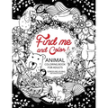 Find me and Color: Animal Coloring Book for Adults
