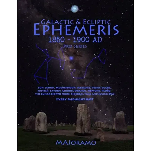 Galactic & Ecliptic Ephemeris 1850 - 1900 Ad