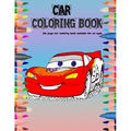 Car Coloring Book: 100 page car coloring book suitable for all ages