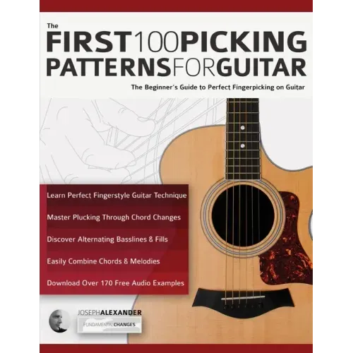 The First 100 Picking Patterns for Guitar: The Beginner's Guide to Perfect Fingerpicking on Guitar