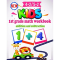 1st Grade Math Workbook Addition and Subtraction: Preschool Math Workbook for Toddlers Ages 2-4. Beginner Math Preschool Learning Book with Number Tra