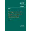 Immanuel Kant: Prolegomena to Any Future Metaphysics