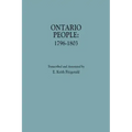 Ontario People: 1796-1803