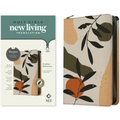 NLT Thinline Reference Zipper Bible, Filament Enabled (Leatherlike, Sunset Branches, Indexed, Red Letter)
