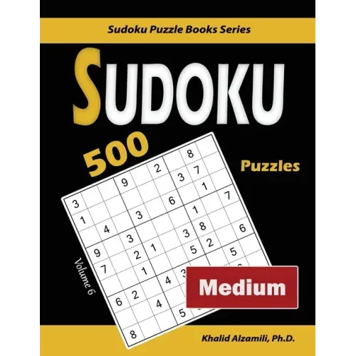 Sudoku: 500 Medium Puzzles