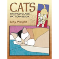 Cats Stained Glass Pattern Book