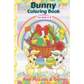 Bunny Coloring Book For kids 4-8 Fun Puzzles And Games: Bunny Activity And Coloring Book Gift For Kids age 4, 5, 6, 7, 8