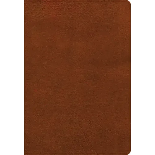NASB Super Giant Print Reference Bible, Burnt Sienna Leathertouch, Indexed