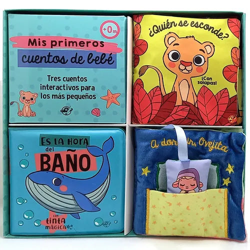 MIS Primeros Cuentos de Bebé / My First Baby Stories: Tres Cuentos Interactivos Para Los Más Pequeños / Three Interactive Stories for the Little Ones