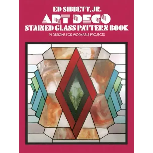 Art Deco Stained Glass Pattern Book