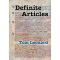 Definite Articles: Selected Prose 1973-2012