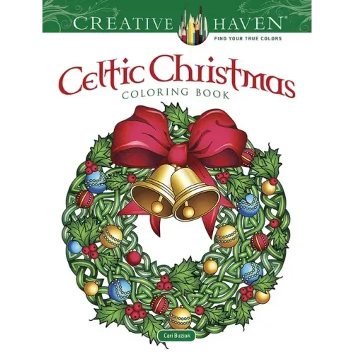 Creative Haven Celtic Christmas Coloring Book