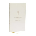 Nabre, New American Bible, Revised Edition, Catholic Bible, First Communion Bible: New Testament, Leathersoft, White: Holy Bible