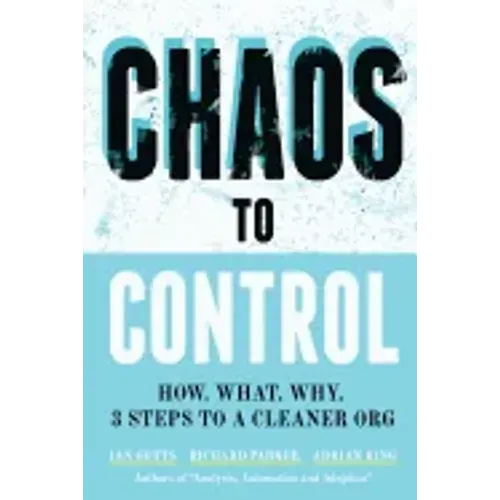 Chaos to Control: How. What. Why. 3 Steps to a Cleaner Org