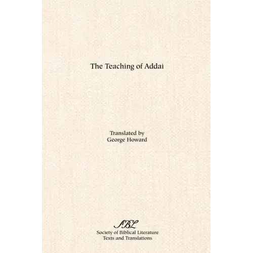 The Teaching of Addai