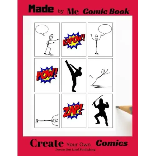 Made by Me Comic Book: Create Your Own Comics