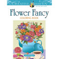 Creative Haven Flower Fancy Coloring Book