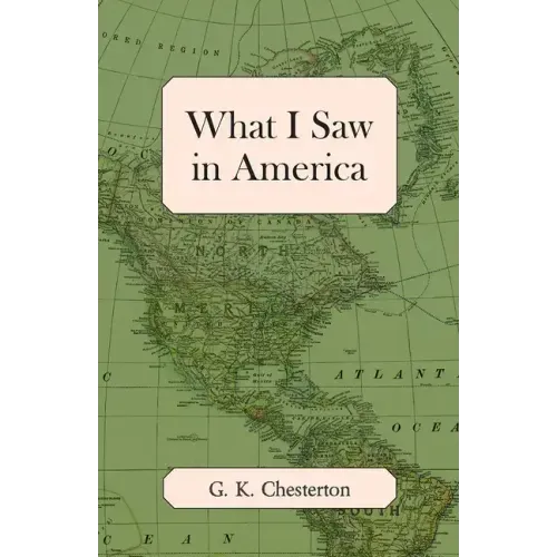 What I Saw in America
