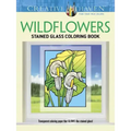 Creative Haven Wildflowers Stained Glass Coloring Book
