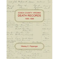 Essex County, Virginia Death Records, 1856-1896
