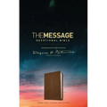The Message Devotional Bible, Brown Cross: Featuring Notes & Reflections from Eugene H. Peterson