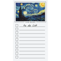 To Do List Notepad: Van Gogh Art, Checklist, Task Planner for Grocery Shopping, Planning, Organizing