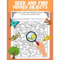 Seek and Find Hidden Objects Activity Book: Search and find for Kids, Puzzle, Look and Find, Activity pad, Picture Puzzle, Preschool, Kindergarten, Ki
