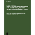 Jahrbuch Der Wissenschaftlichen Gesellschaft Für Luftfahrt 1922