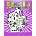 Grace's Birthday Coloring Book Kids Personalized Books: A Coloring Book Personalized for Grace that includes Children's Cut Out Happy Birthday Posters