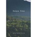 Sermon Notes