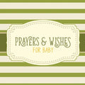 Prayers & Wishes For Baby: Children's Book Christian Faith Based I Prayed For You Prayer Wish Keepsake