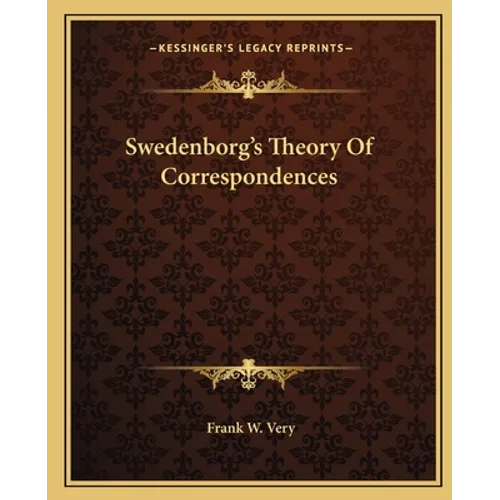 Swedenborg's Theory Of Correspondences