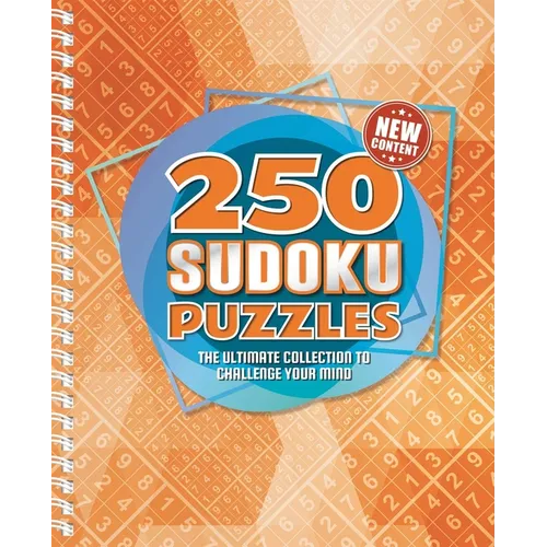 250 Sudoku Puzzles: 250 Easy to Hard Sudoku Puzzles for Adults