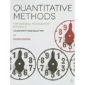 Quantitative Methods: for Business, Management and Finance