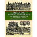 Medieval Woodcut Illustrations: City Views and Decorations from the Nuremberg Chronicle