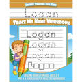 Letter Tracing for Kids Logan Trace my Name Workbook: Tracing Books for Kids ages 3 - 5 Pre-K & Kindergarten Practice Workbook