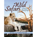 Wild Safari Life Escapes Grayscale Adult Coloring Book: 48 Grayscale Coloring Pages of wild animals, lions, tigers, flamingos, emu, foxes, giraffes, b