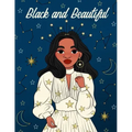 Black and Beautiful Coloring Book for Girls: A Fun and Relaxing Color Book for Tween Girls. Black and Brown African American Girl Characters with Uniq