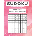 Sudoku A Game for Mathematicians 800 Puzzles Easy to Hard Difficulty