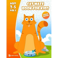 Cat maze book for kids 3-5: Maze book for preschoolers - 100 Amazing mazes book - Extreme edition VOL 5 Book of mazes for 5 year old